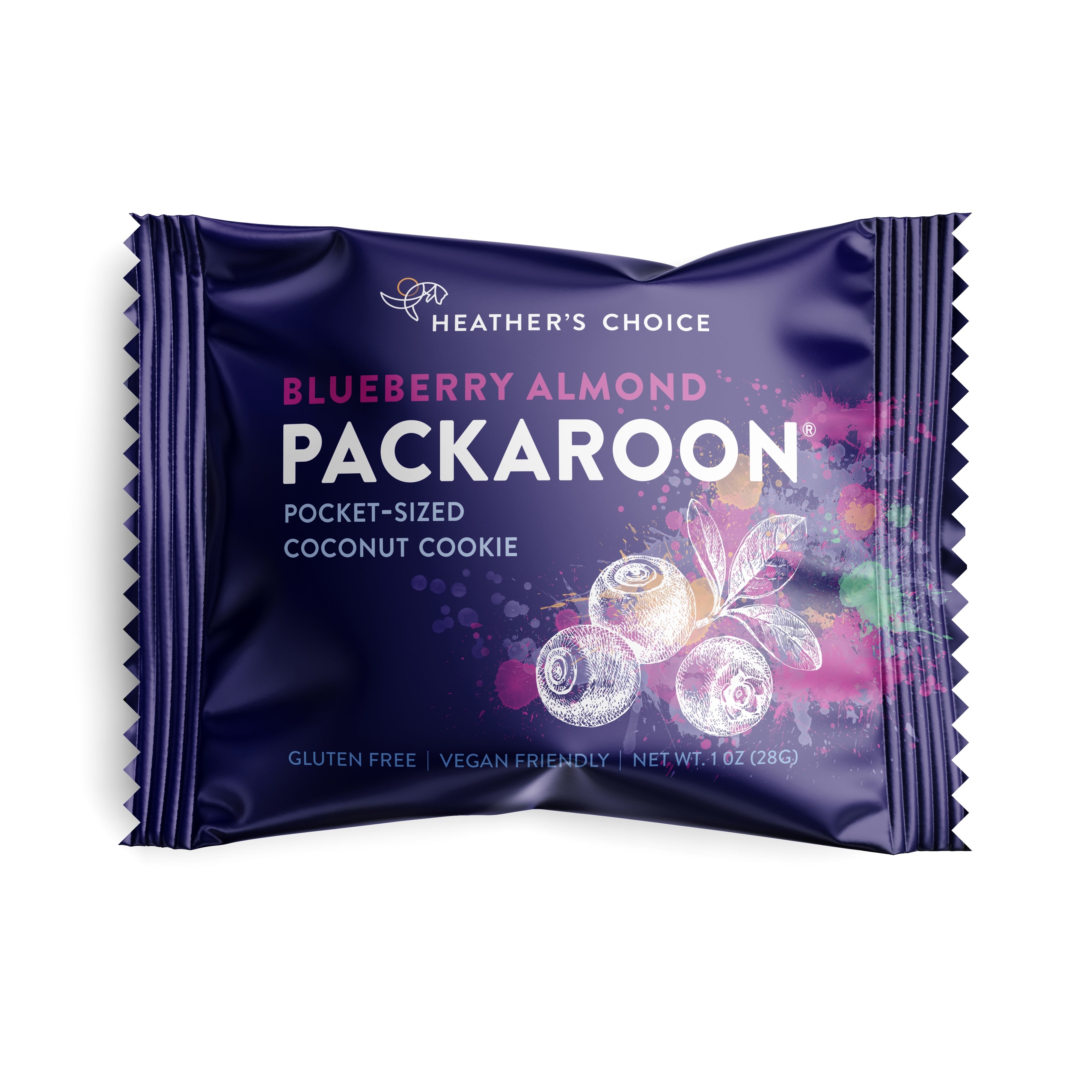Blueberry Almond Packaroons® (Eight Pack)