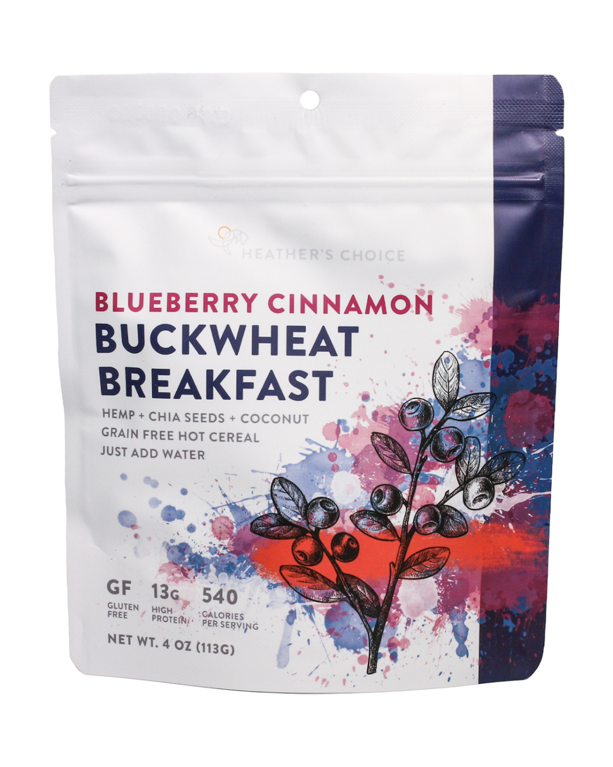 Blueberry Cinnamon Buckwheat Breakfast