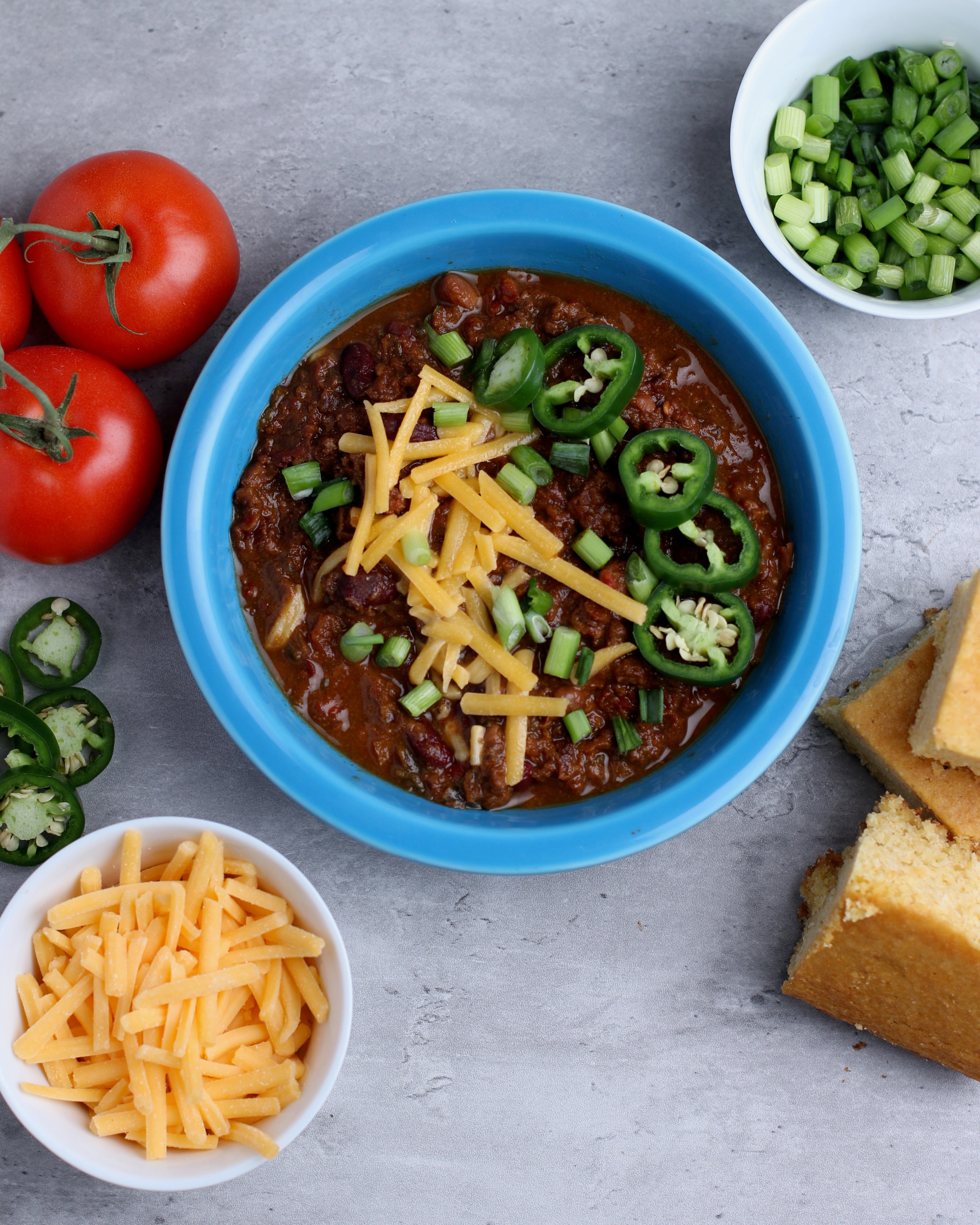 Grass-Fed Bison Chili