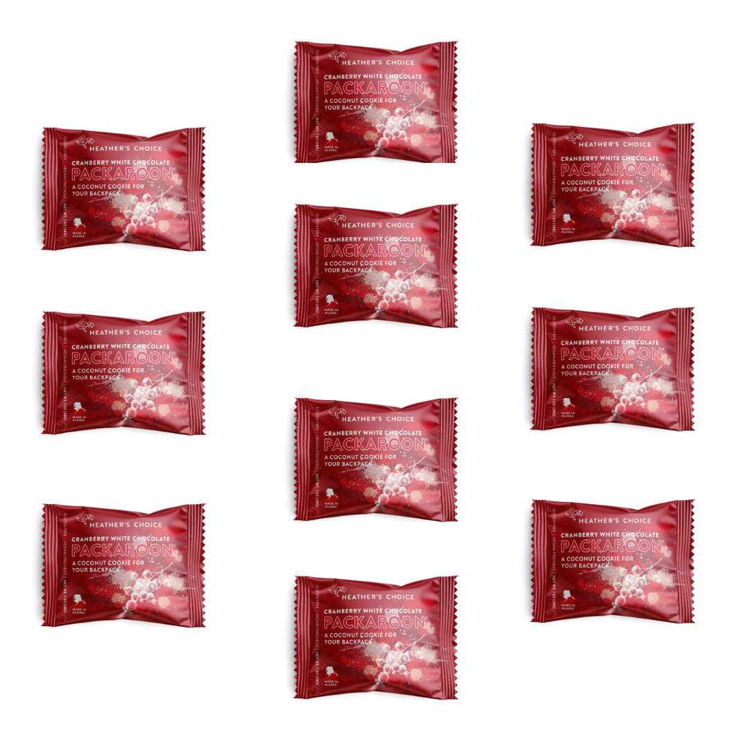 Cranberry White Chocolate Packaroons® (Ten Pack)