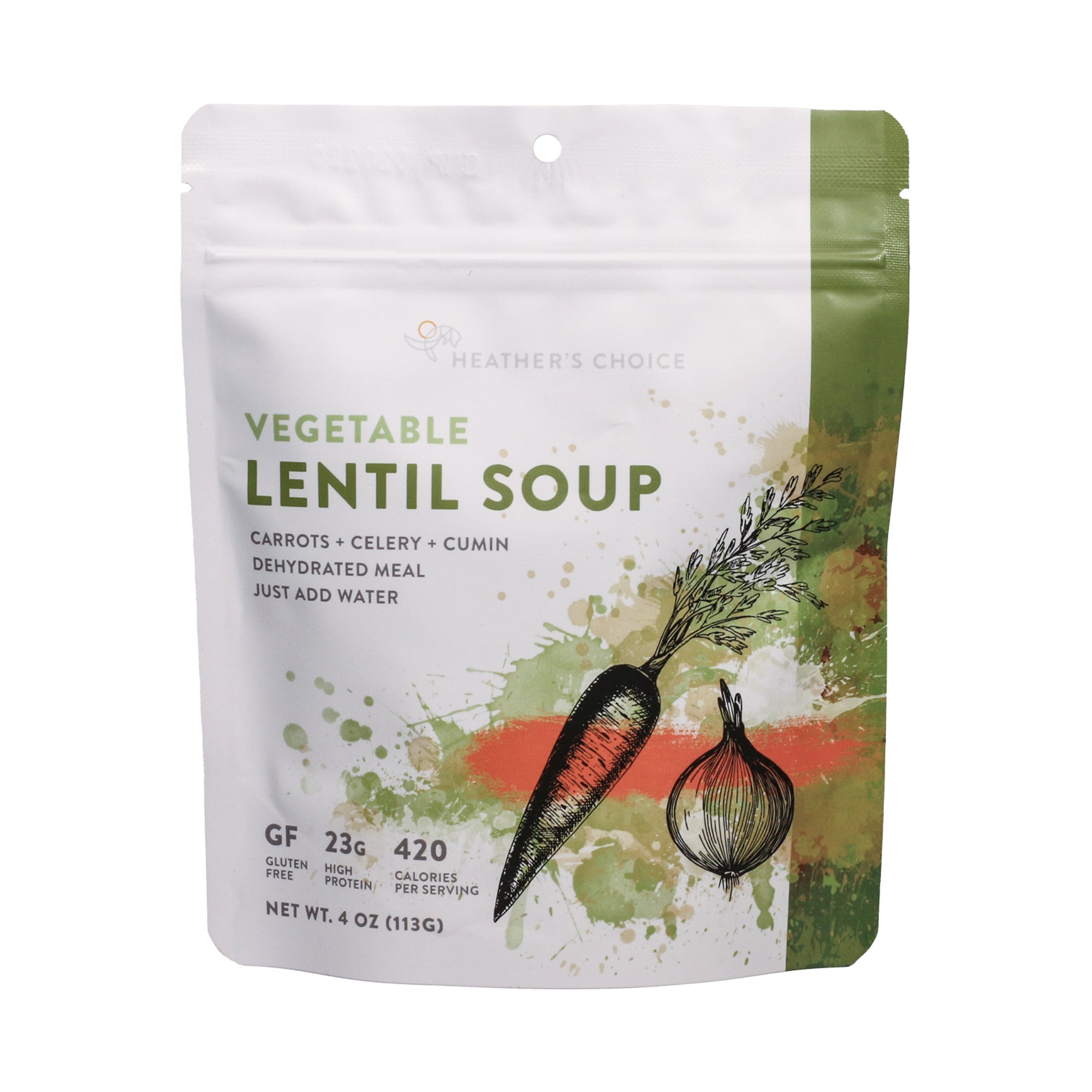 Vegetable Lentil Soup | Heather's Choice
