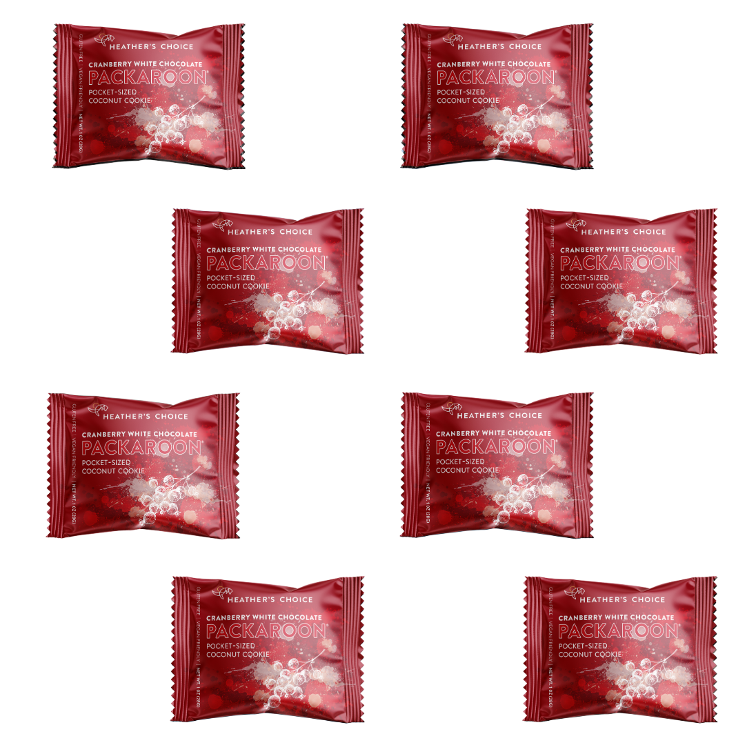 Cranberry White Chocolate Packaroons® (Eight Pack)