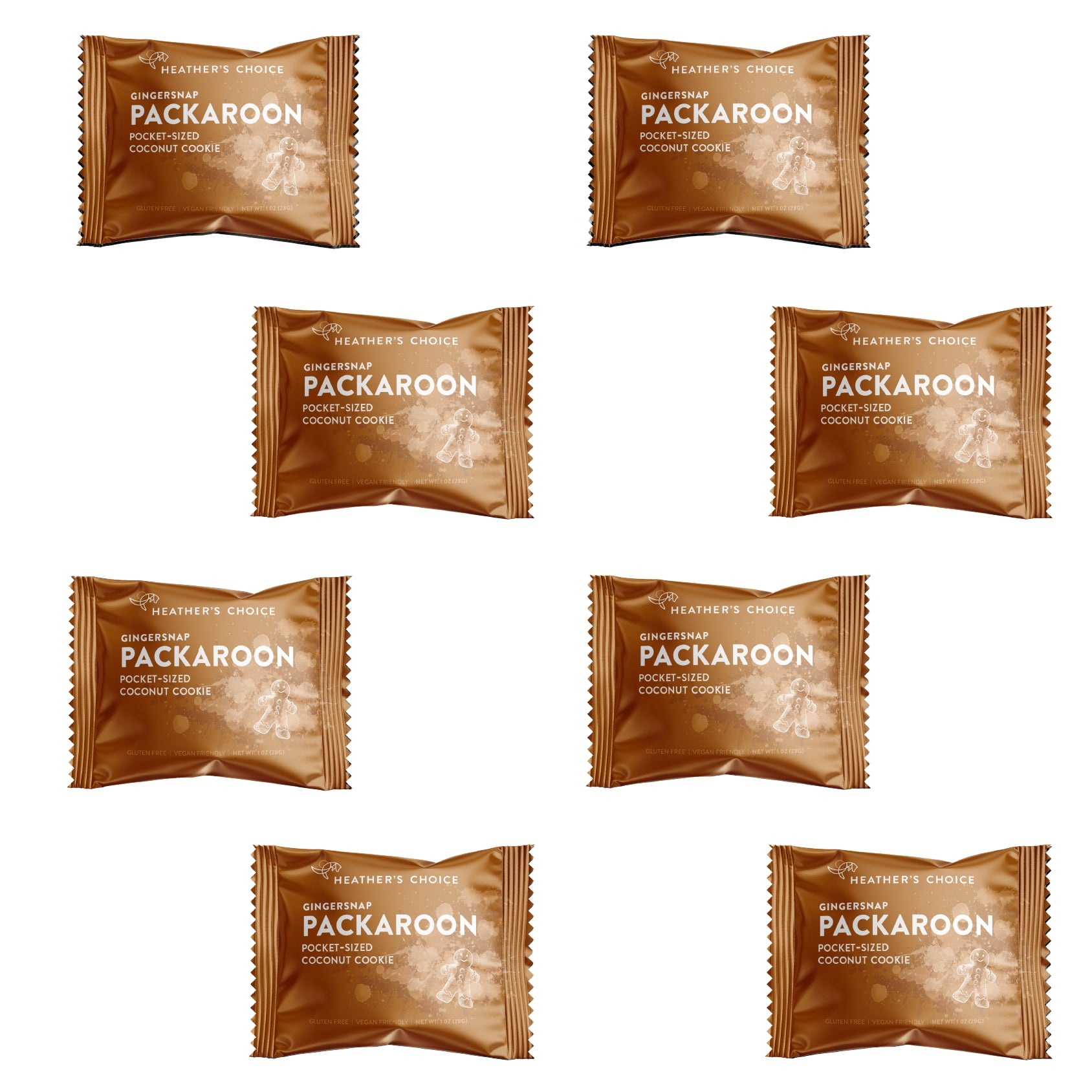 Ginger Snap Packaroons® (Eight Pack)