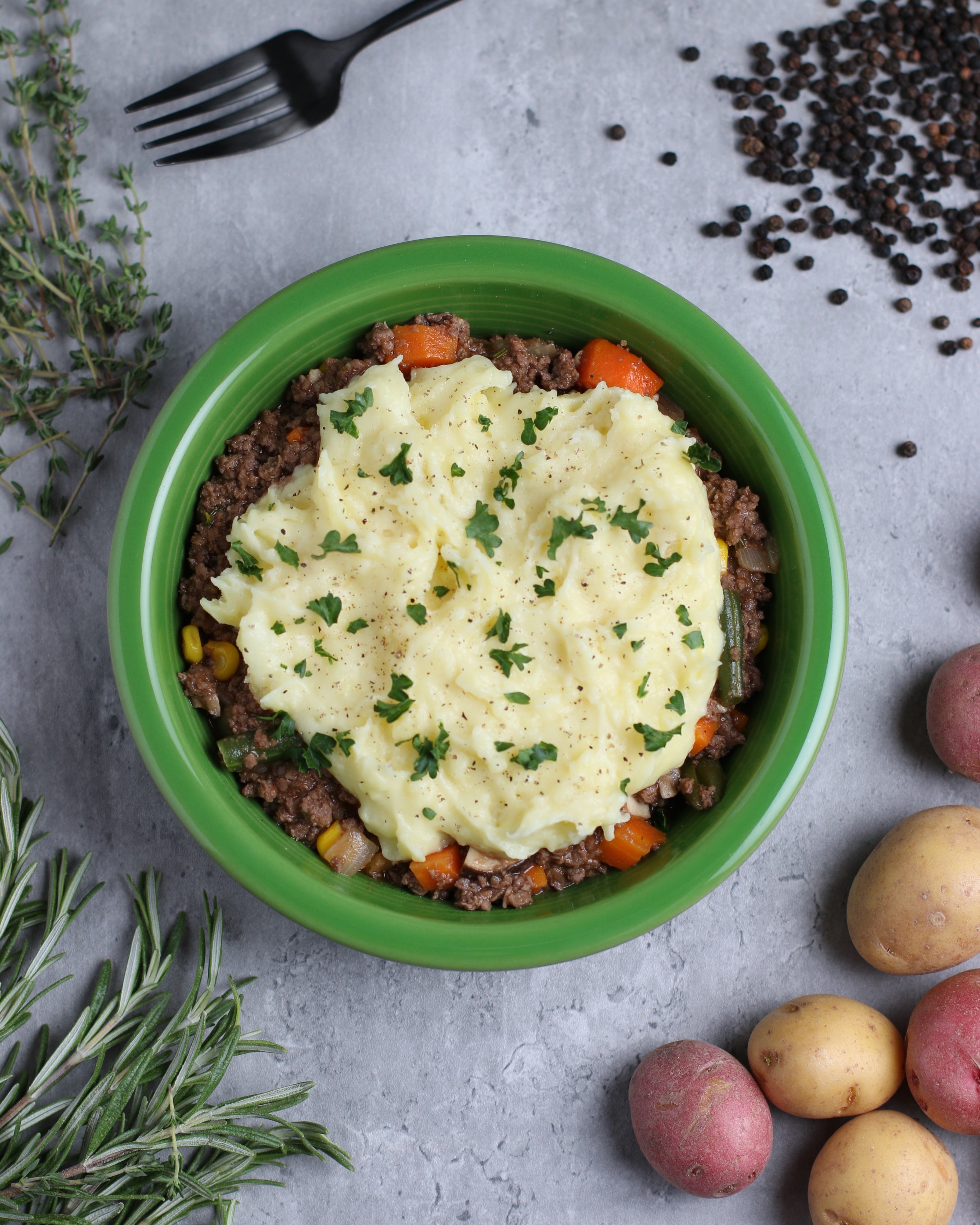 Grass-Fed Beef Shepherd's Pie