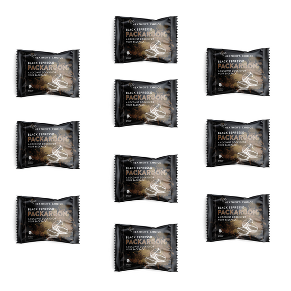Black Espresso Packaroon ten-pack