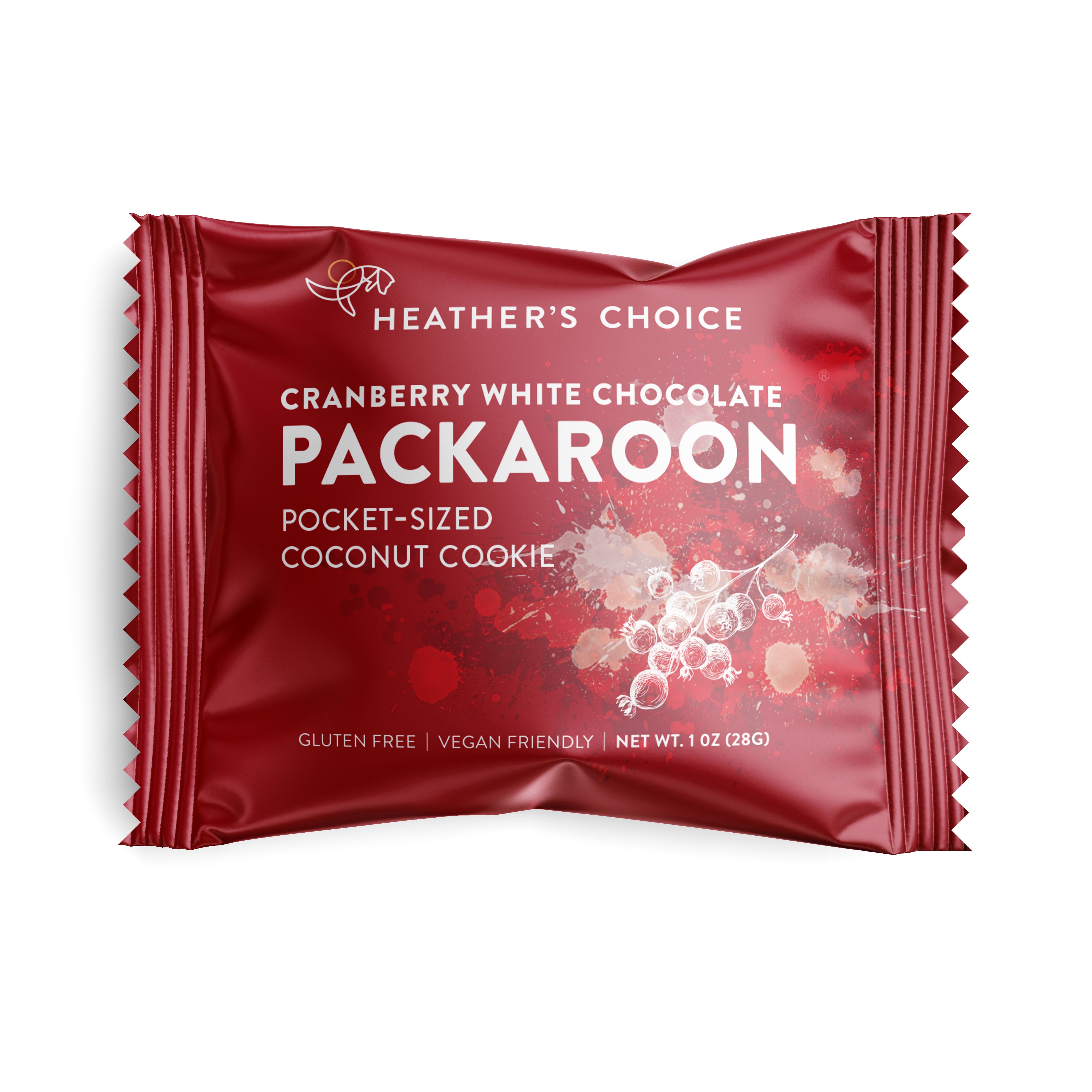 Cranberry White Chocolate Packaroons® (Eight Pack)